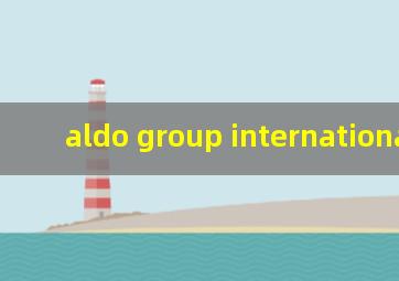 aldo group international ag